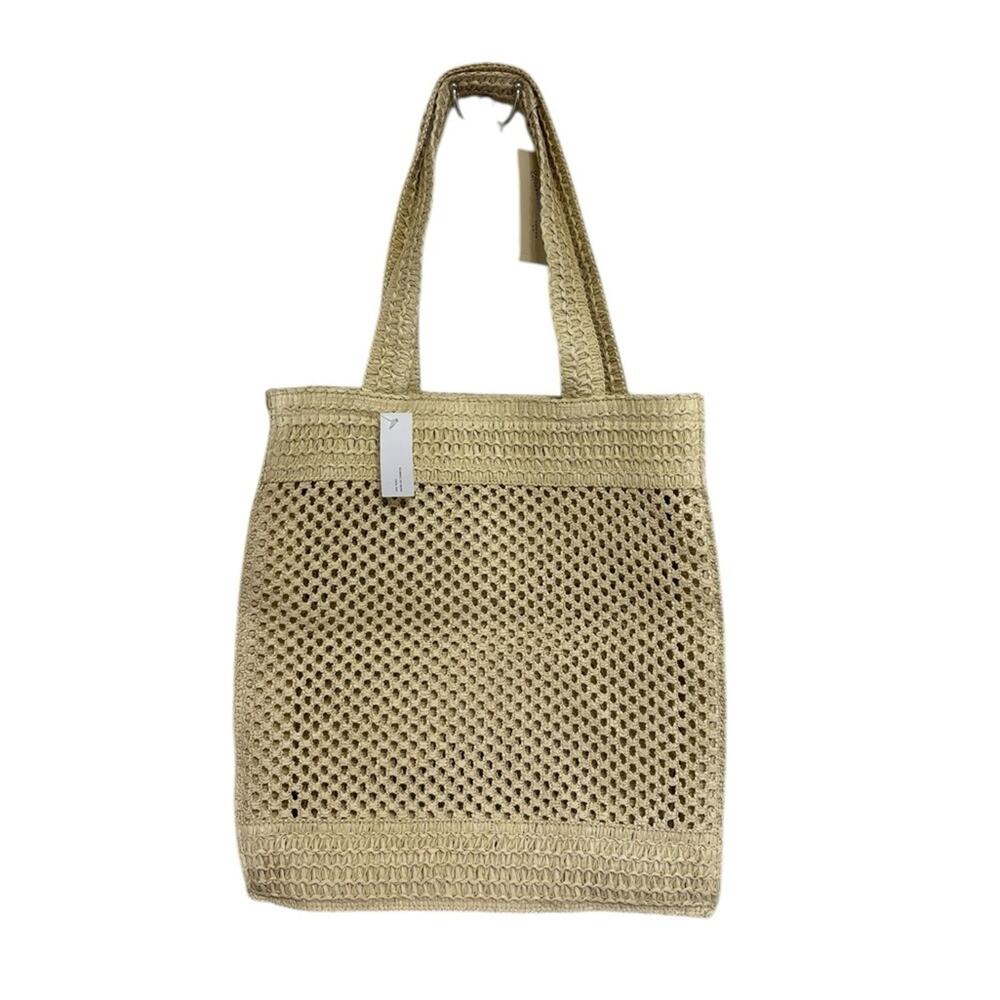 NWT Target Universal Thread Beach Summer Straw Tote Bag